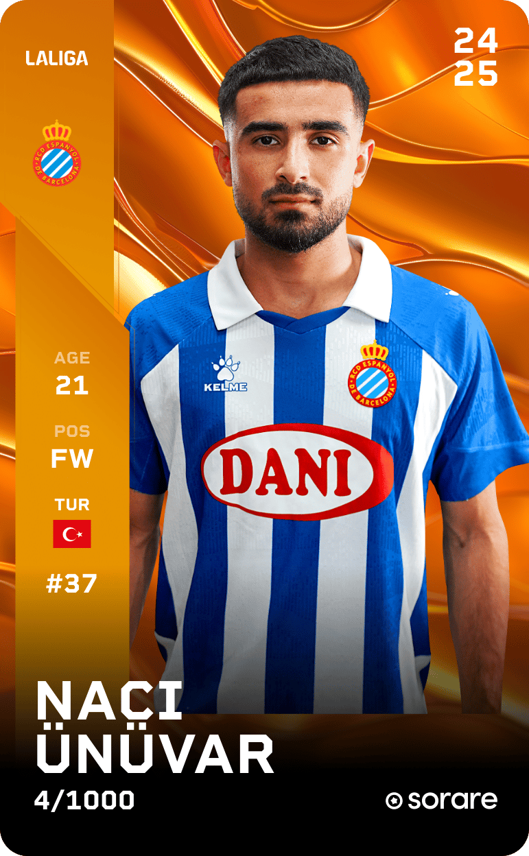 Naci Ünüvar 2024-25 • Limited 4/1000