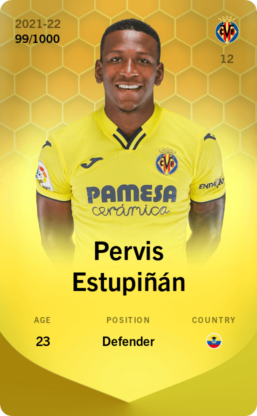 Pervis Estupiñán 2021-22 • Limited 99/1000