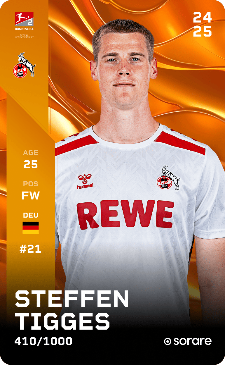 Steffen Tigges 2024-25 • Limited 410/1000