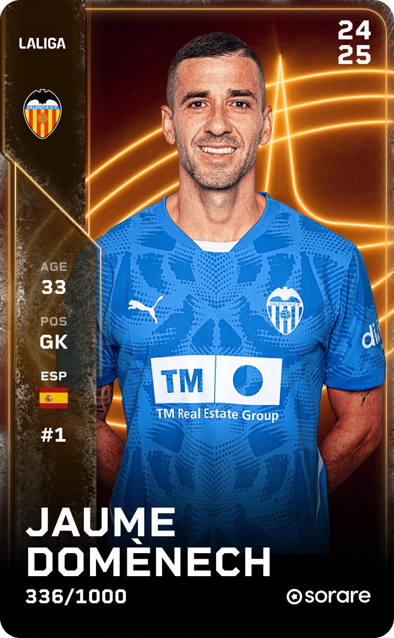 Jaume Doménech 2024-25 • Limited 336/1000