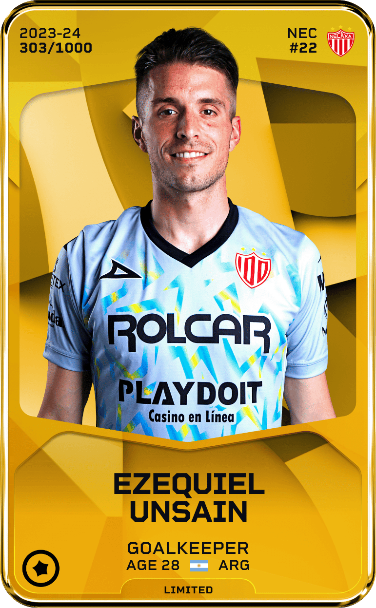 Ezequiel Unsain 2023-24 • Limited 303/1000