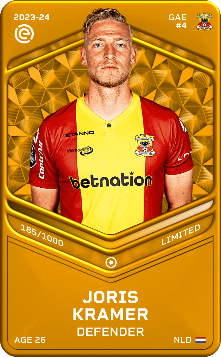 Joris Kramer 2023-24 • Limited 185/1000