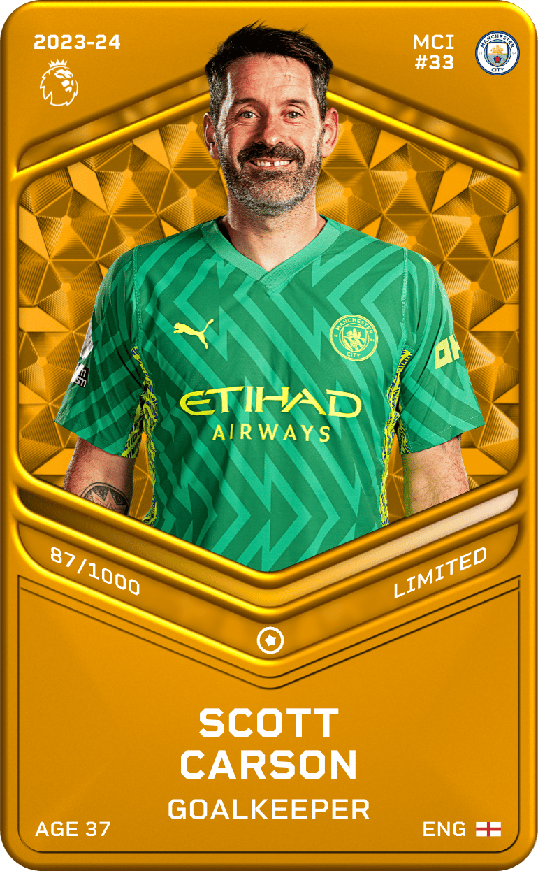 Scott Carson 2023-24 • Limited 87/1000