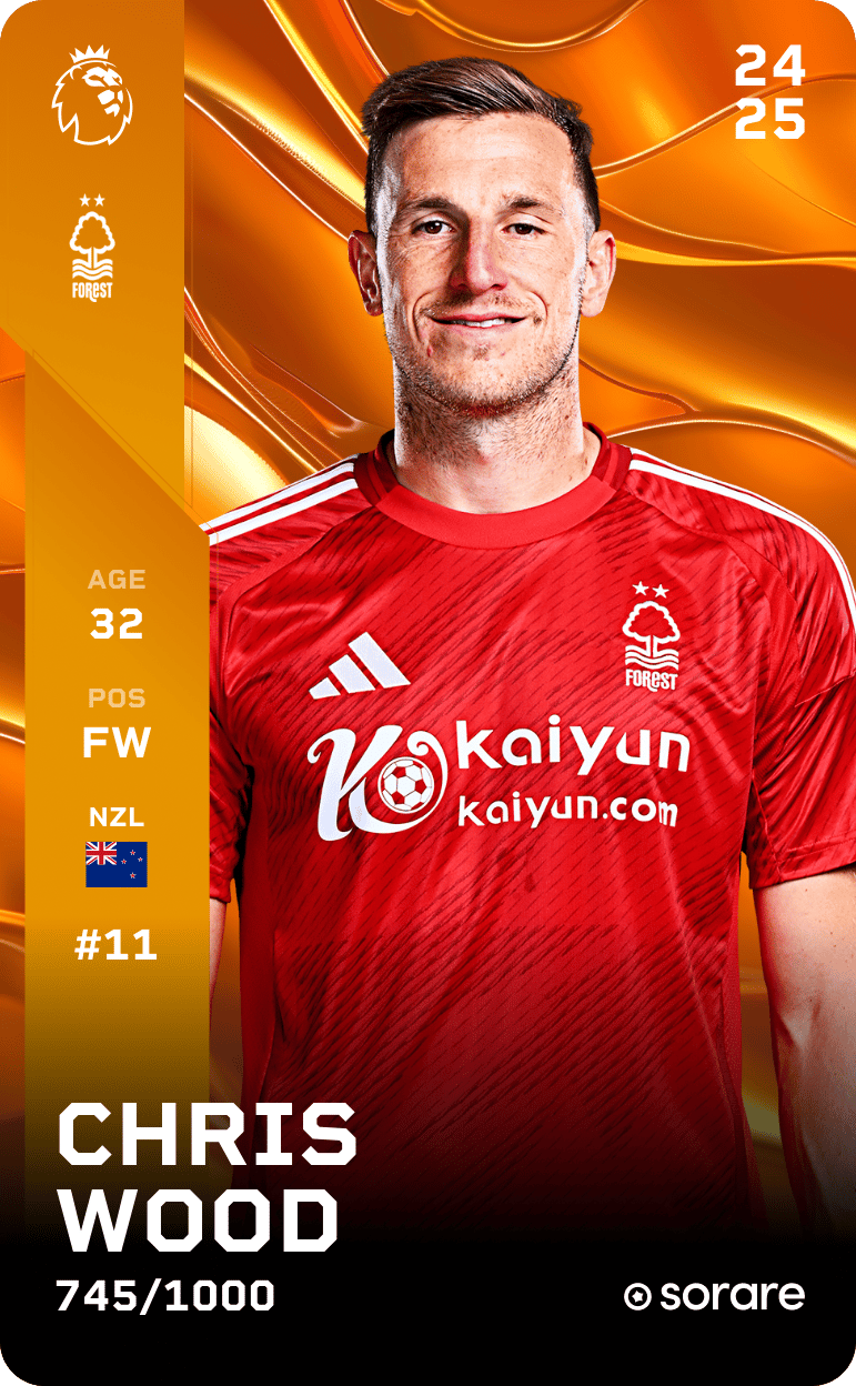 Chris Wood  2024-25 • Limited 745/1000