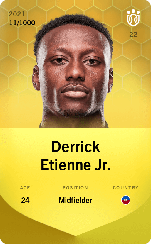 Derrick Etienne Jr. 2021-22 • Limited 11/1000