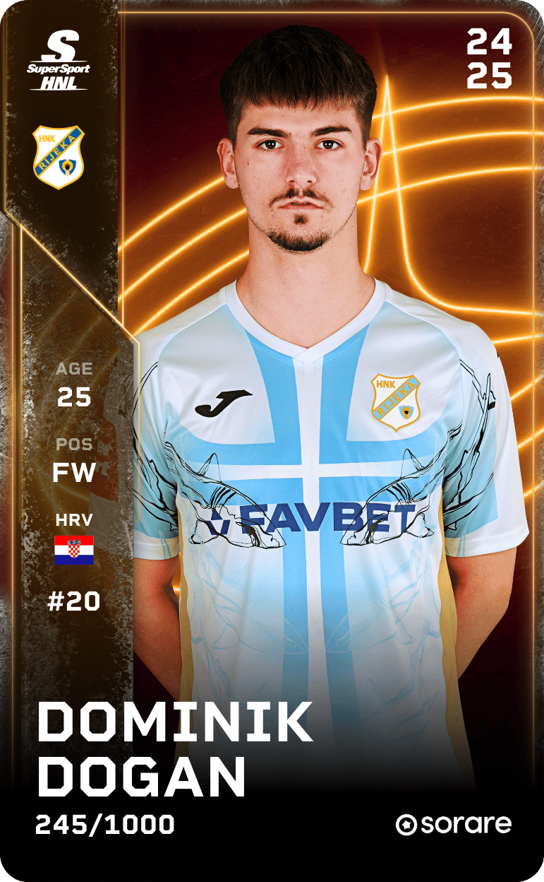 Dominik Dogan 2024-25 • Limited 245/1000