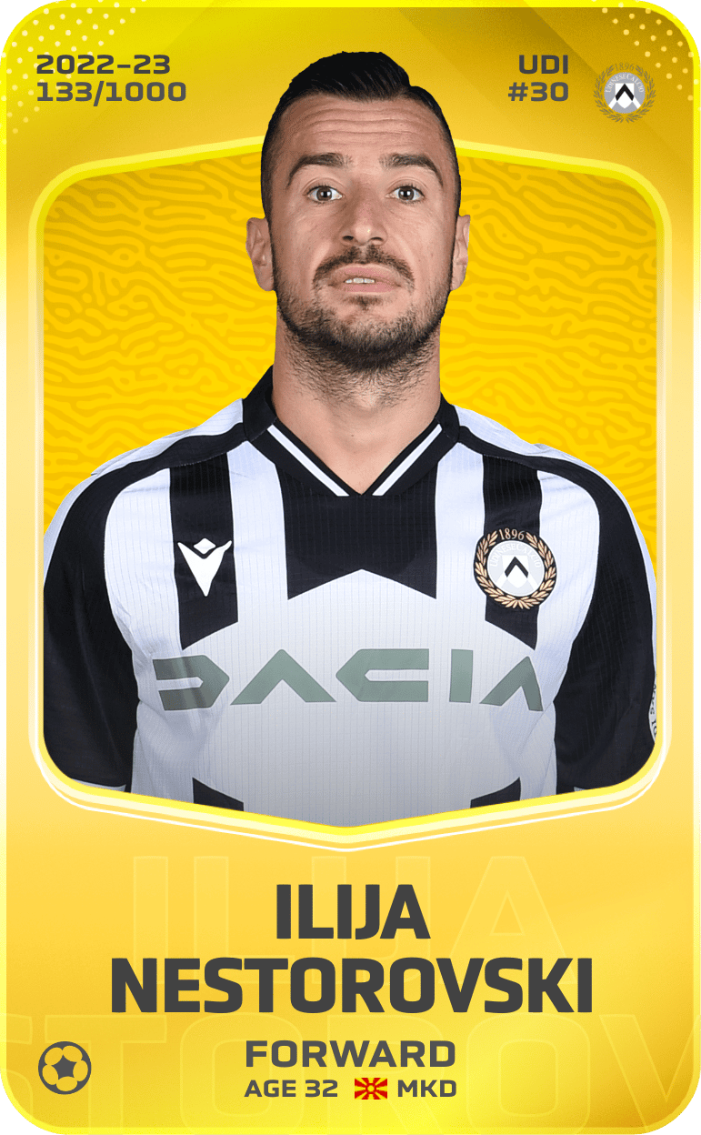 Ilija Nestorovski 2022-23 • Limited 133/1000