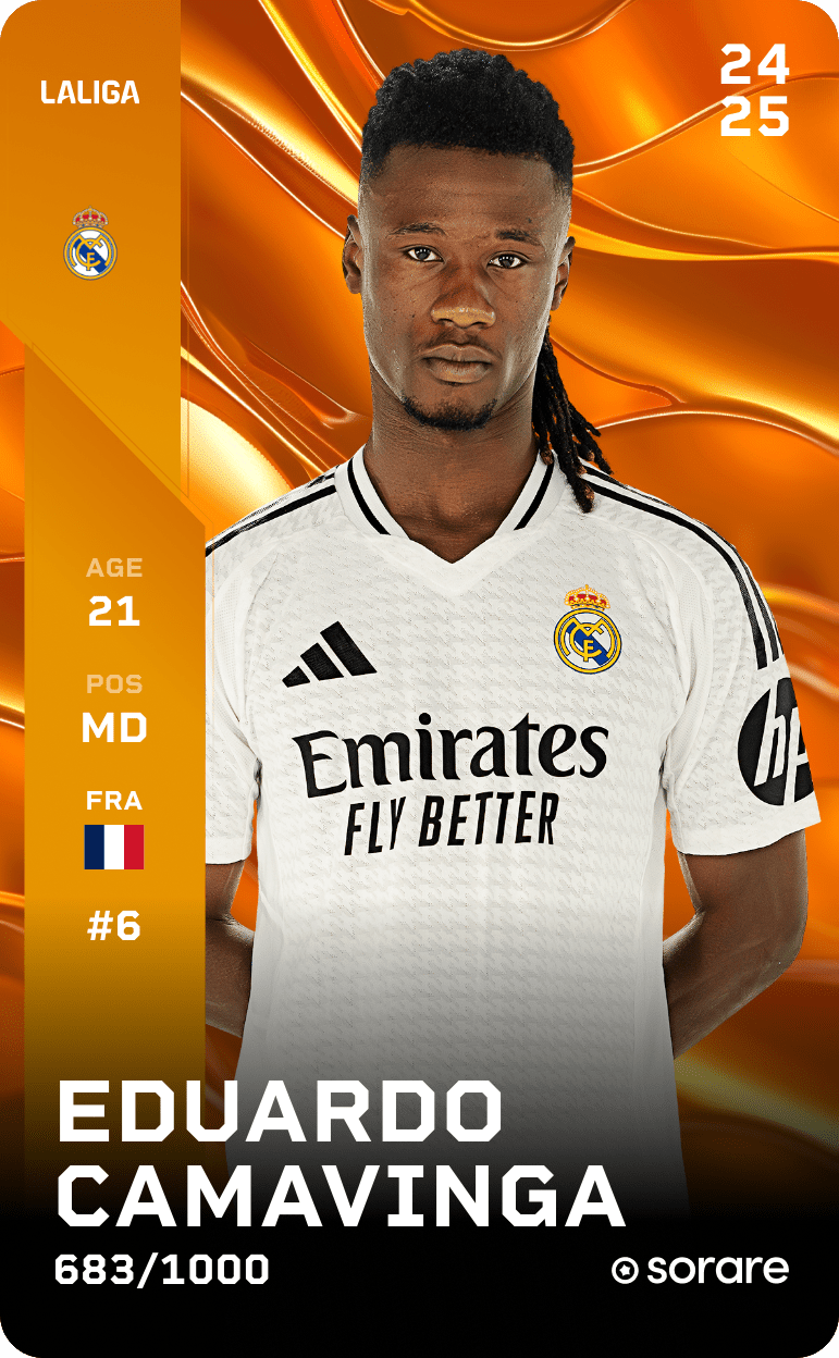 Eduardo Camavinga 2024-25 • Limited 683/1000