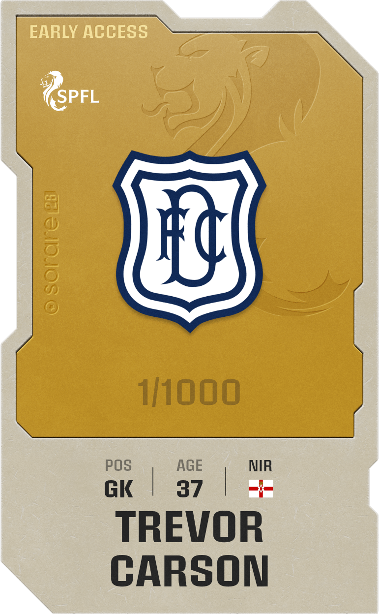 Trevor Carson 2025-26 • Limited 1/1000