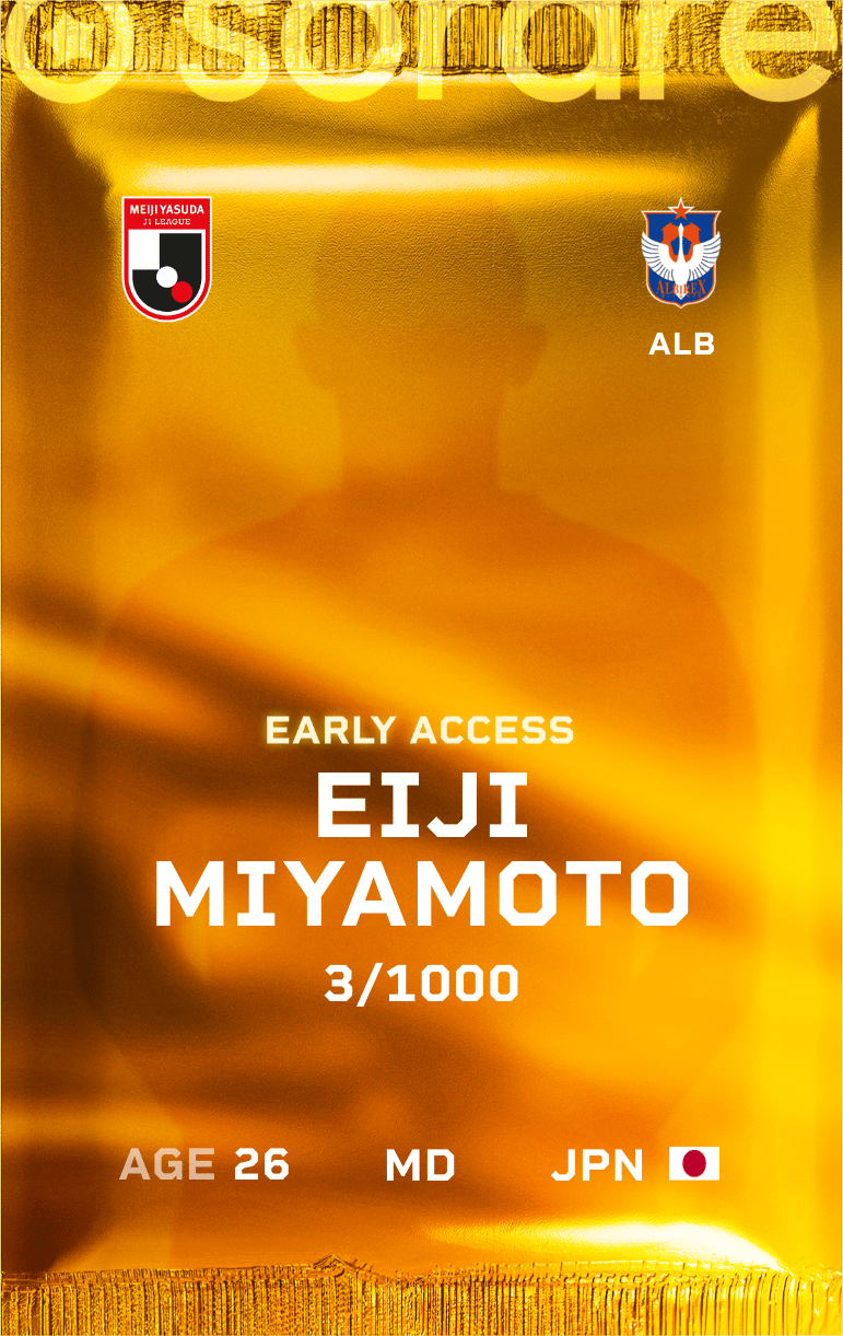 Eiji Miyamoto 2025-26 • Limited 3/1000