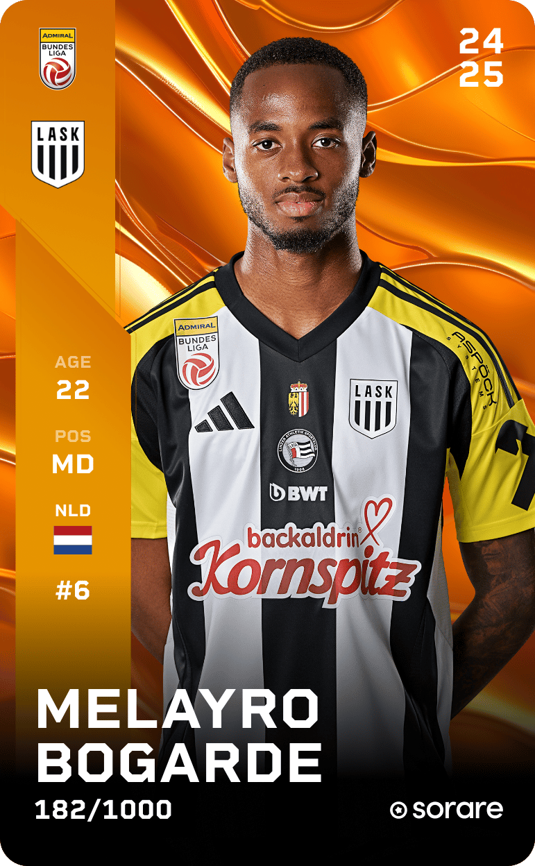 Melayro Bogarde 2024-25 • Limited 182/1000