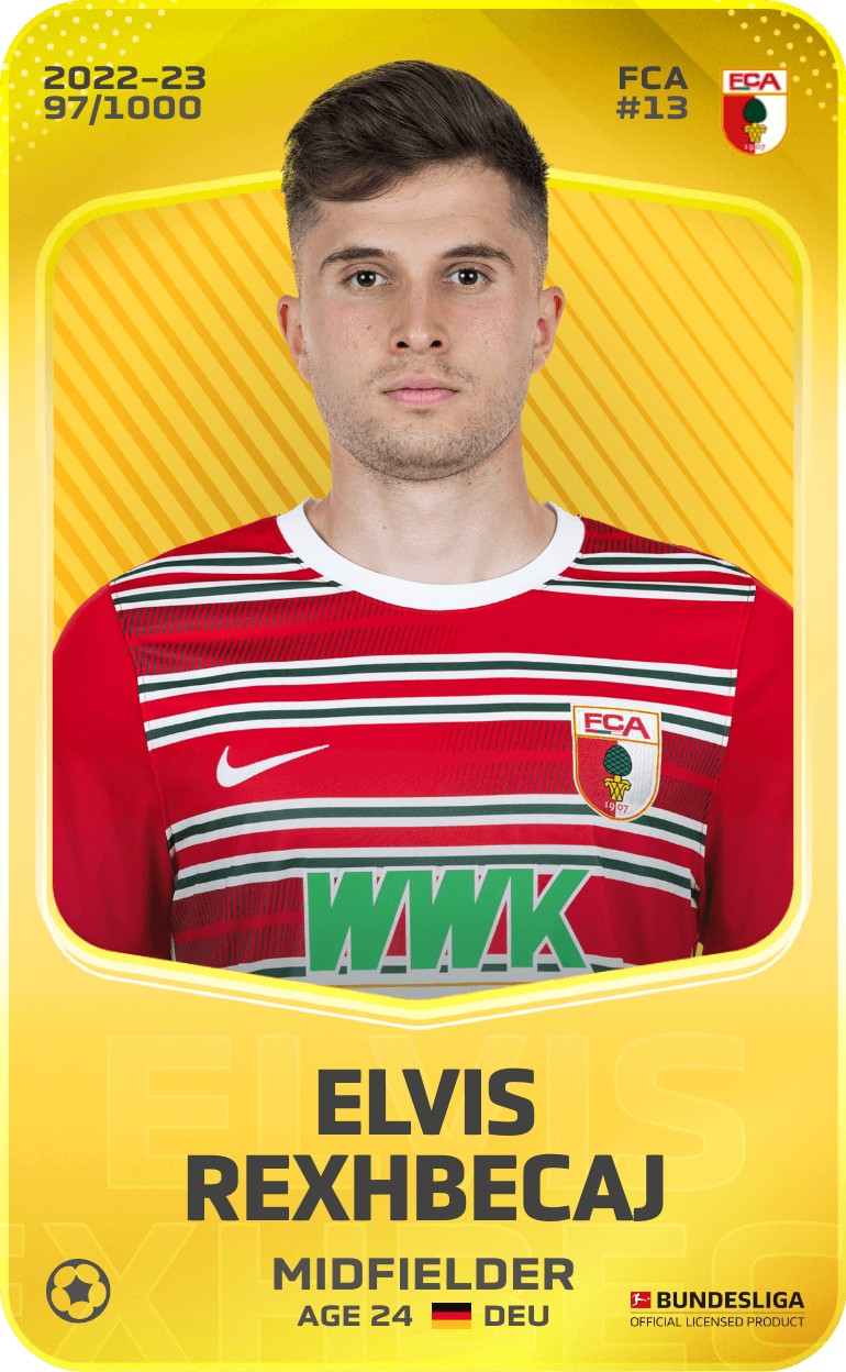 Elvis Rexhbecaj  2022-23 • Limited 97/1000
