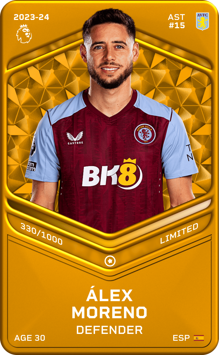 Álex Moreno 2023-24 • Limited 330/1000