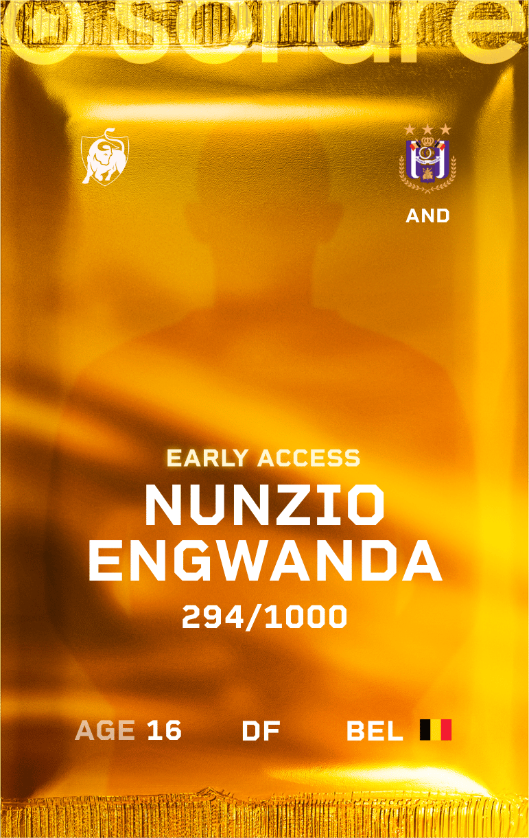 Nunzio Engwanda 2024-25 • Limited 294/1000