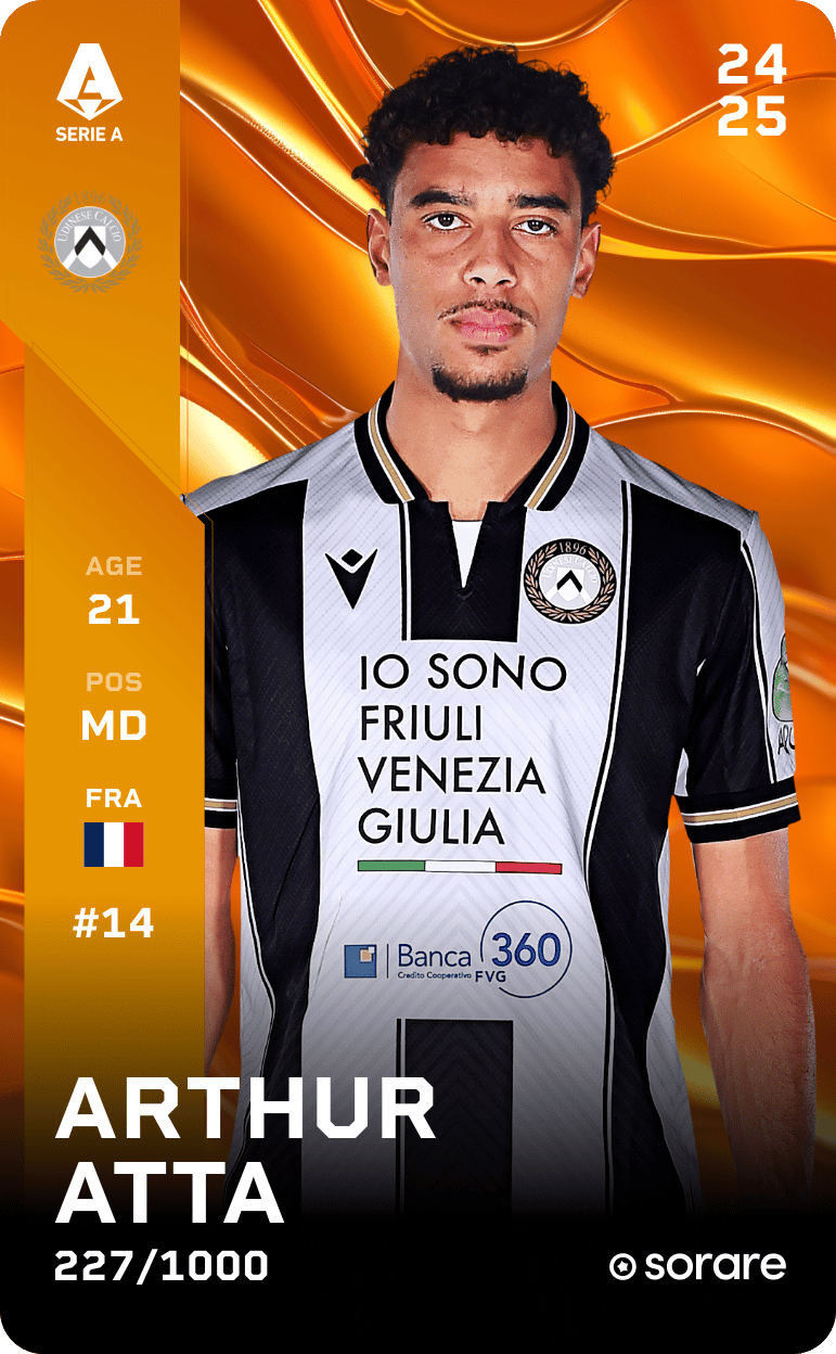 Arthur Atta 2024-25 • Limited 227/1000