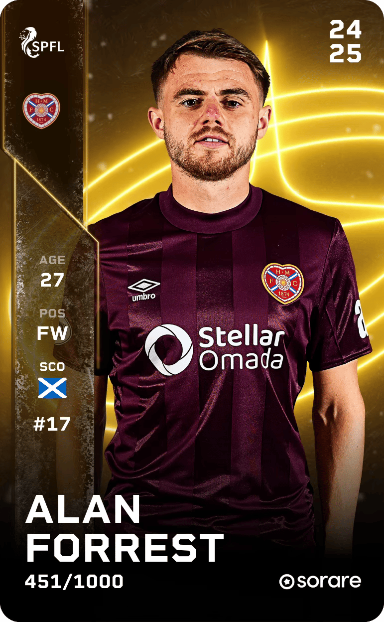 Alan Forrest 2024-25 • Limited 451/1000