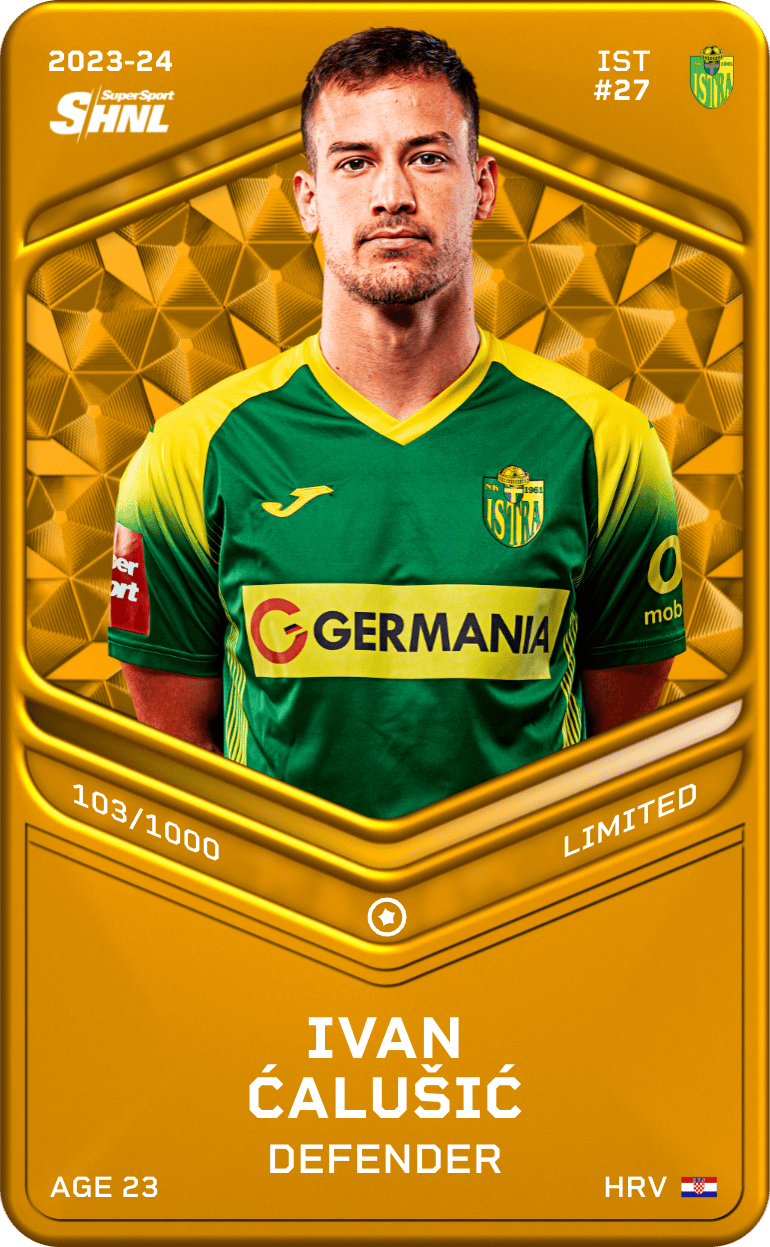 Ivan Ćalušić 2023-24 • Limited 103/1000