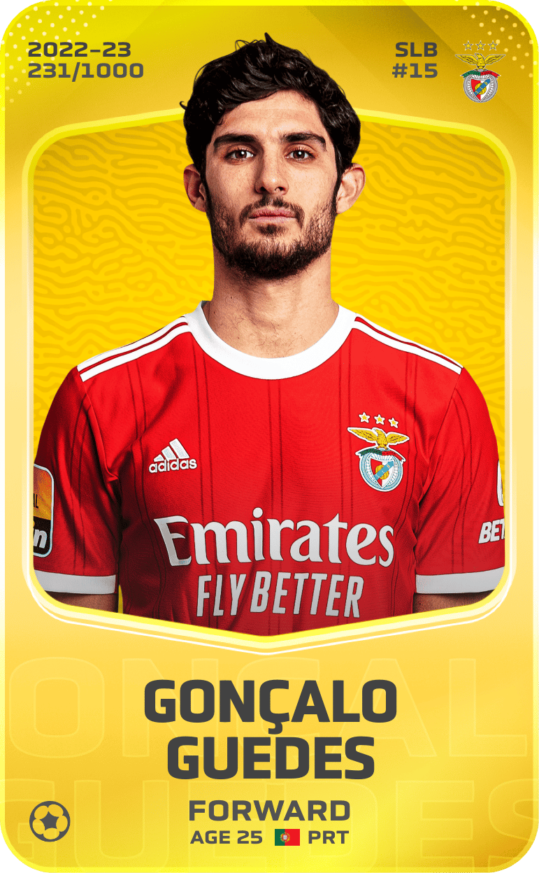 Gonçalo Guedes 2022-23 • Limited 231/1000