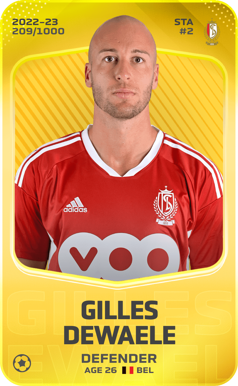 Gilles Dewaele 2022-23 • Limited 209/1000