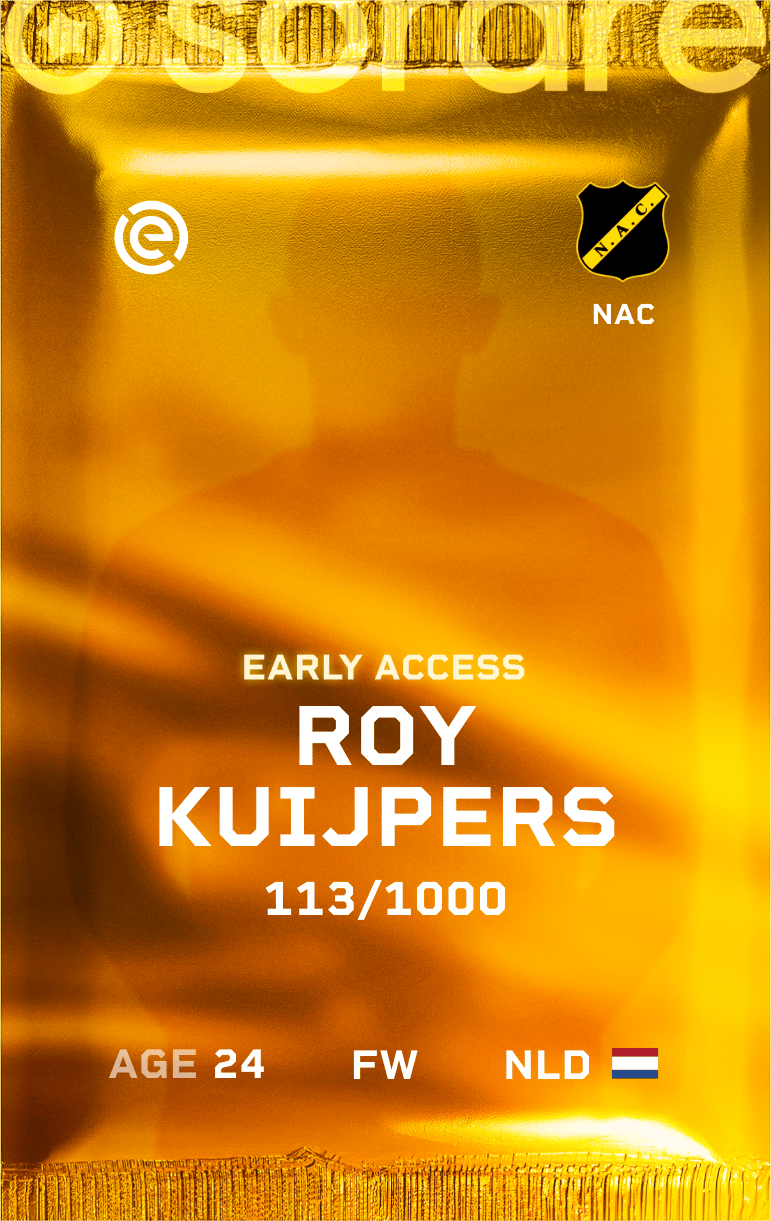 Roy Kuijpers 2024-25 • Limited 113/1000