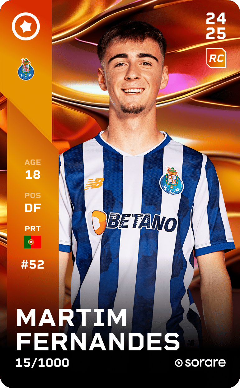 Martim Fernandes 2024-25 • Limited 15/1000
