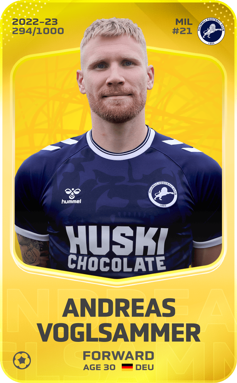 Andreas Voglsammer 2022-23 • Limited 294/1000
