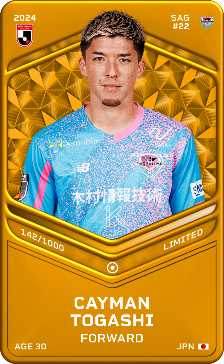 Cayman Togashi 2024-25 • Limited 142/1000