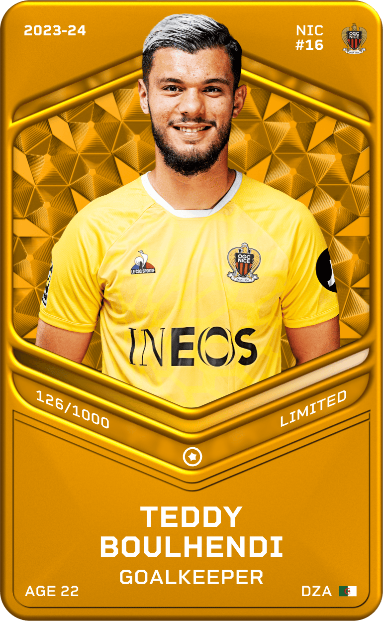Teddy Boulhendi 2023-24 • Limited 126/1000