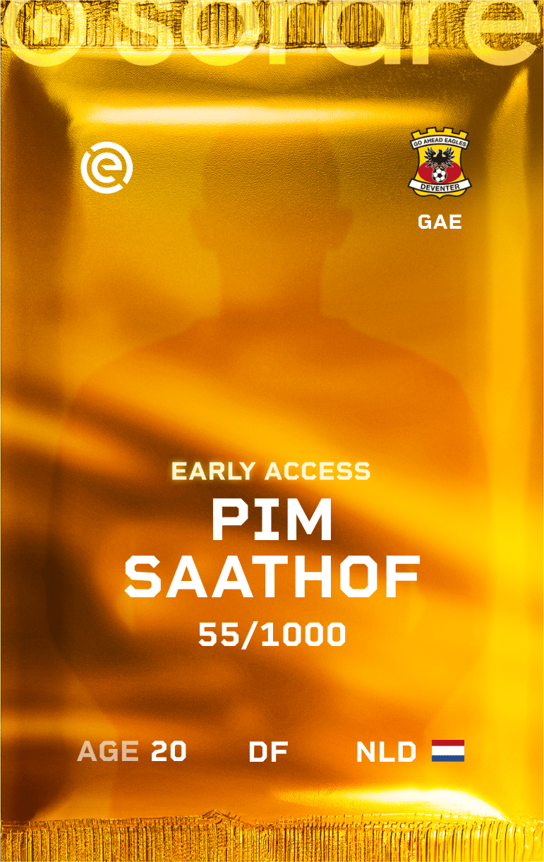 Pim Saathof 2024-25 • Limited 55/1000