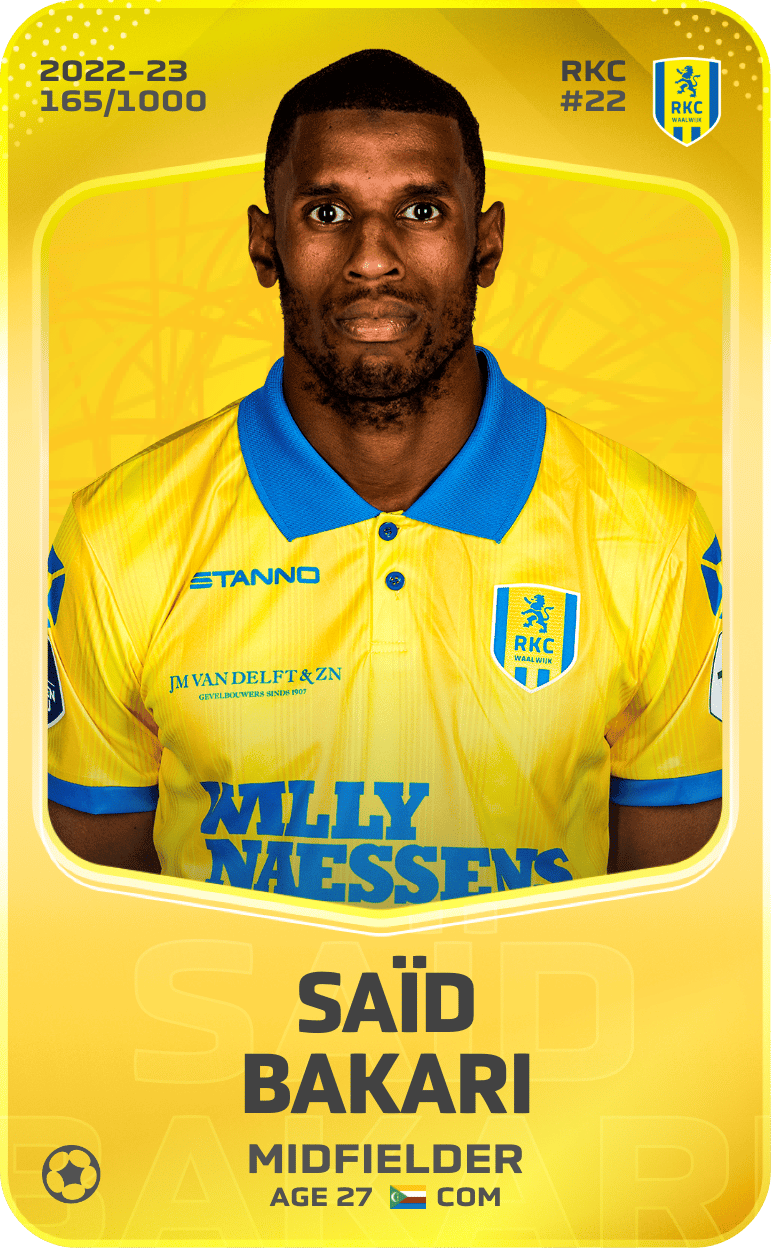 Saïd Bakari 2022-23 • Limited 165/1000