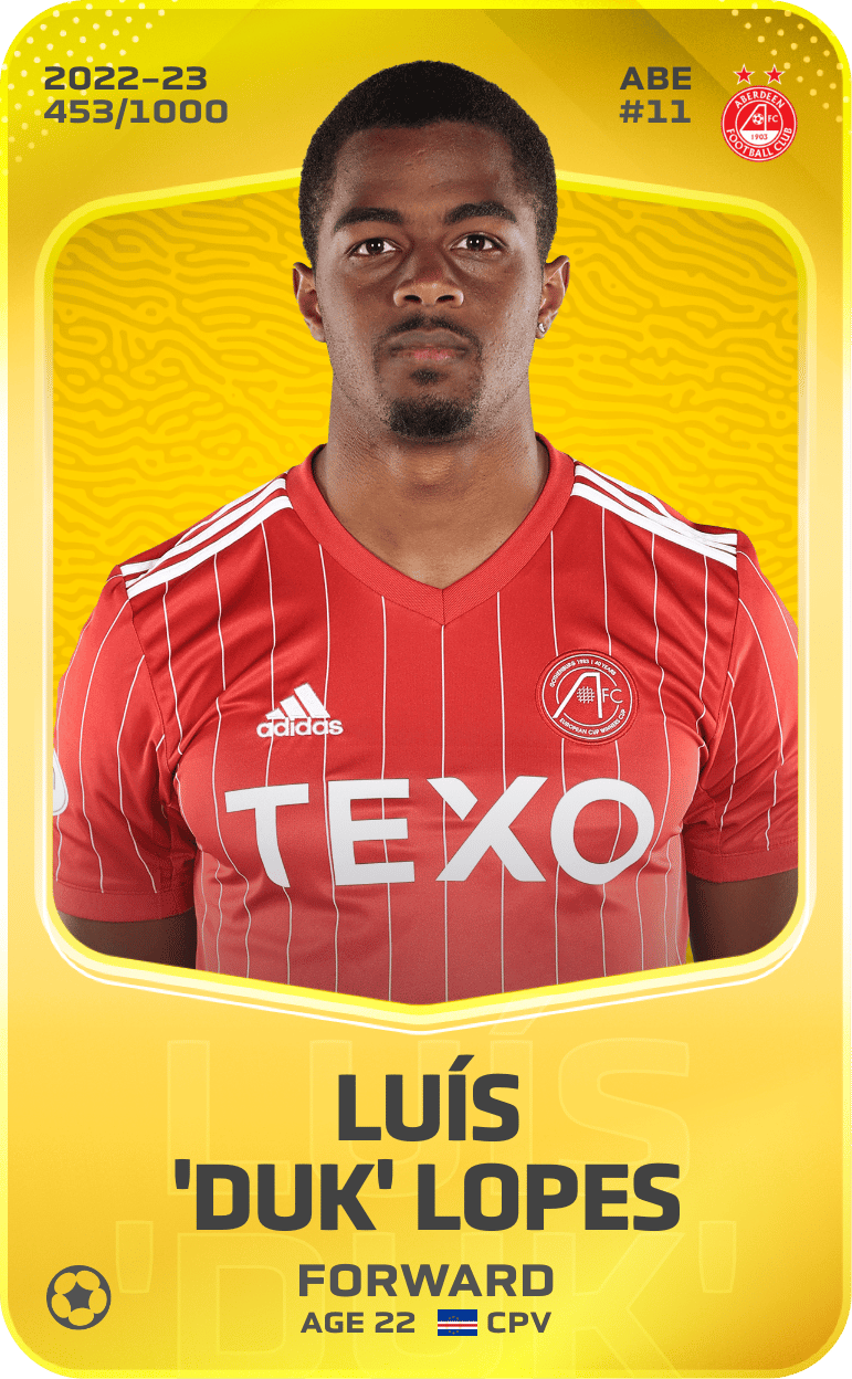 Luís 'Duk' Lopes 2022-23 • Limited 453/1000