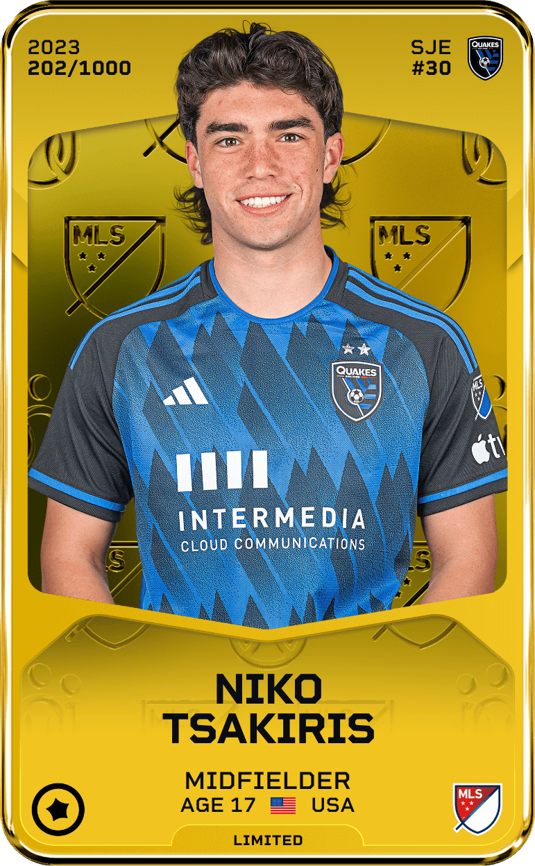 Niko Tsakiris 2023-24 • Limited 202/1000