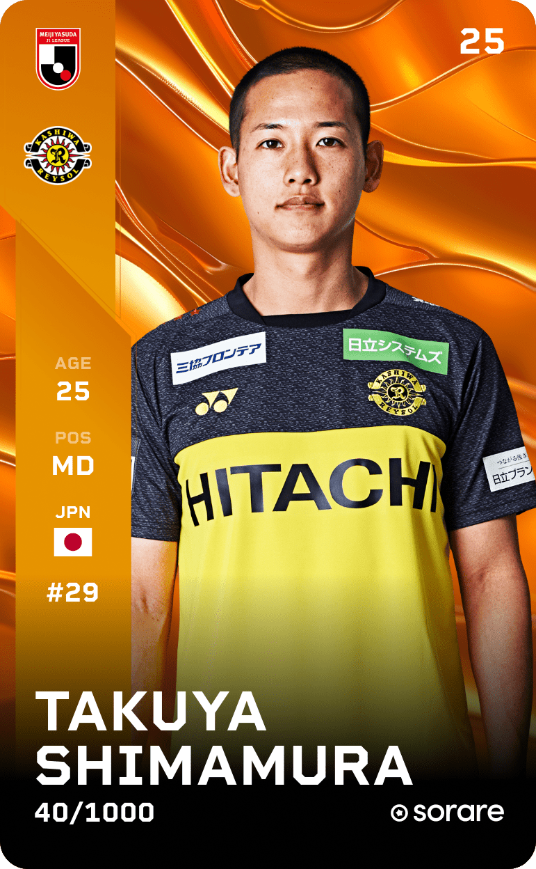 Takuya Shimamura 2025-26 • Limited 40/1000