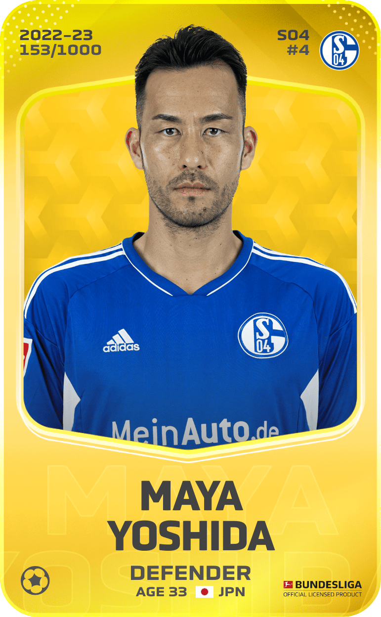 Maya Yoshida 2022-23 • Limited 153/1000