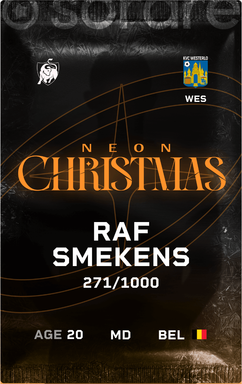 Raf Smekens 2024-25 • Limited 271/1000