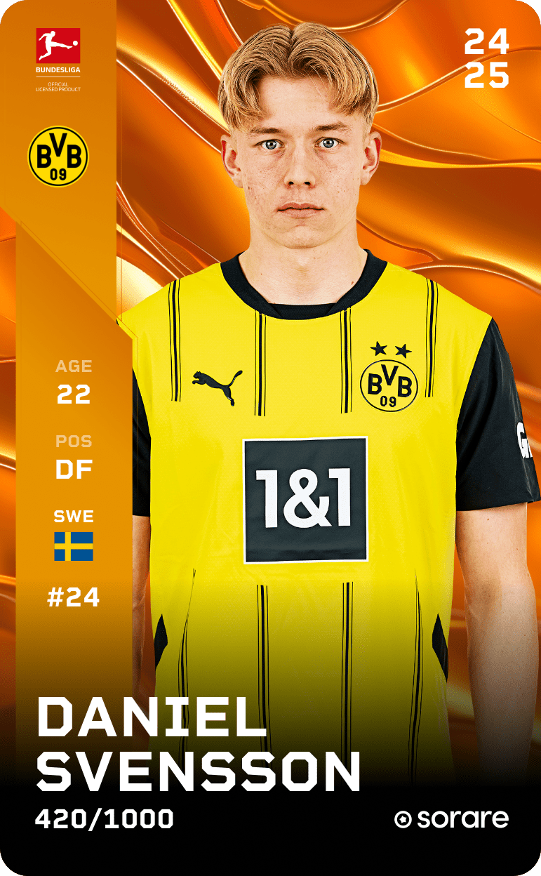 Daniel Svensson 2024-25 • Limited 420/1000