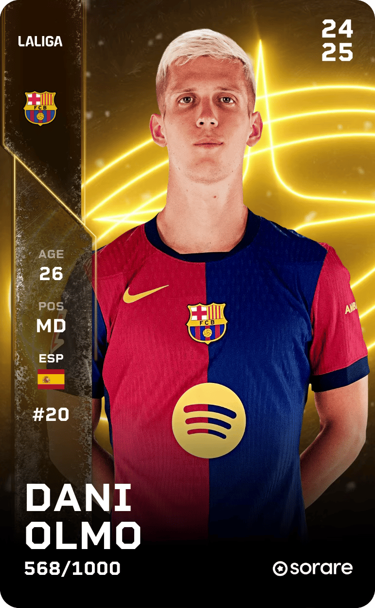 Dani Olmo 2024-25 • Limited 568/1000