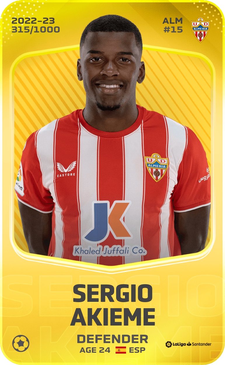 Sergio Akieme 2022-23 • Limited 315/1000