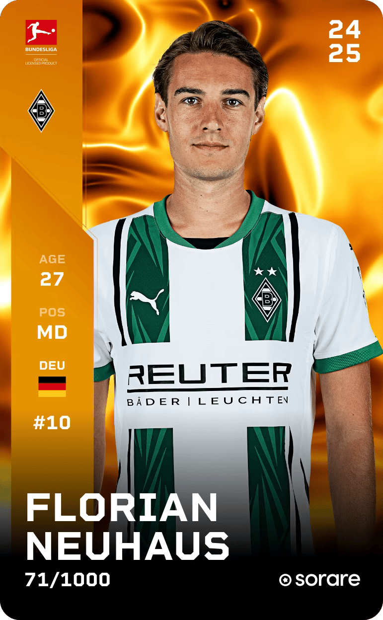 Florian Neuhaus 2024-25 • Limited 71/1000