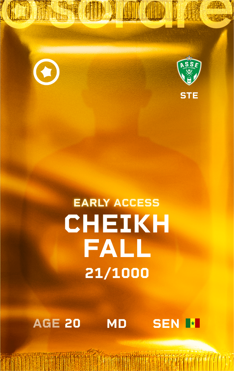 Cheikh Fall 2024-25 • Limited 21/1000