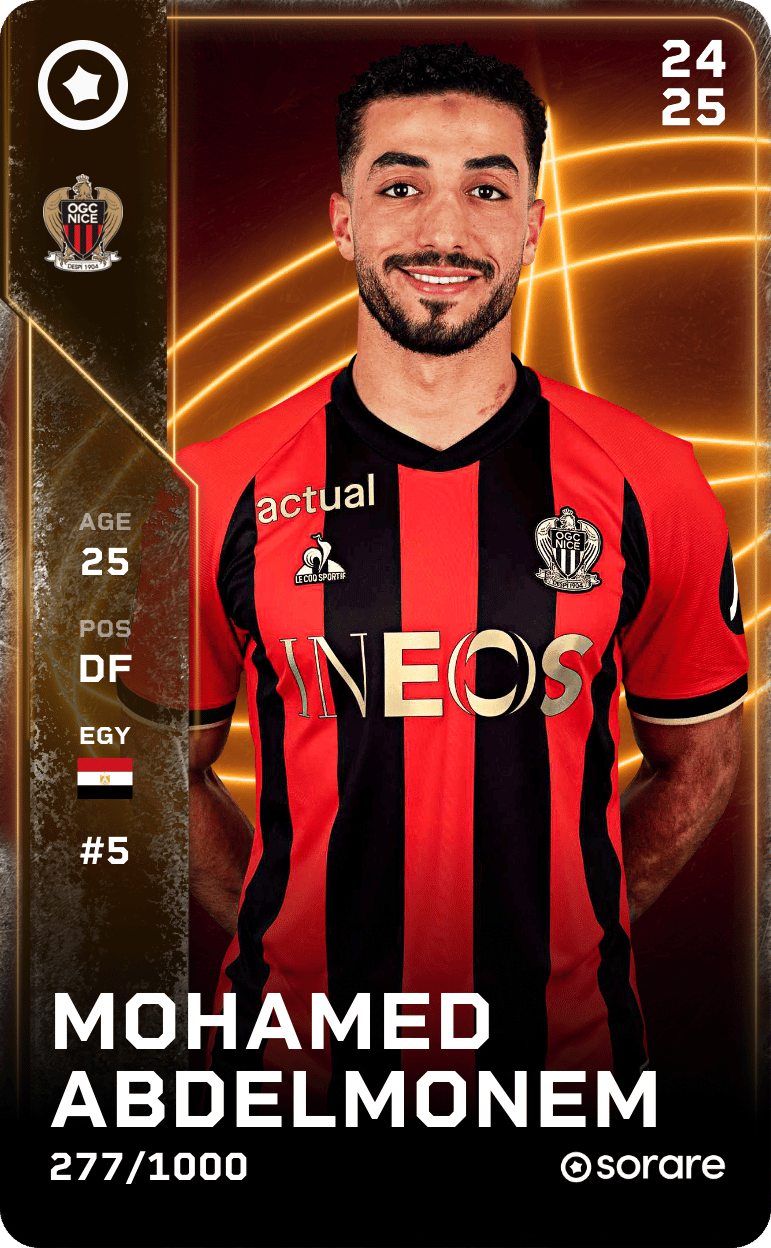 Mohamed Abdelmonem 2024-25 • Limited 277/1000