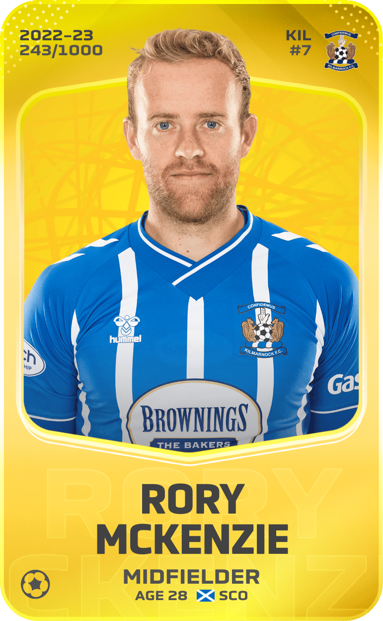 Rory McKenzie 2022-23 • Limited 243/1000