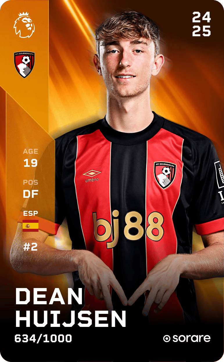 Dean Huijsen 2024-25 • Limited 634/1000