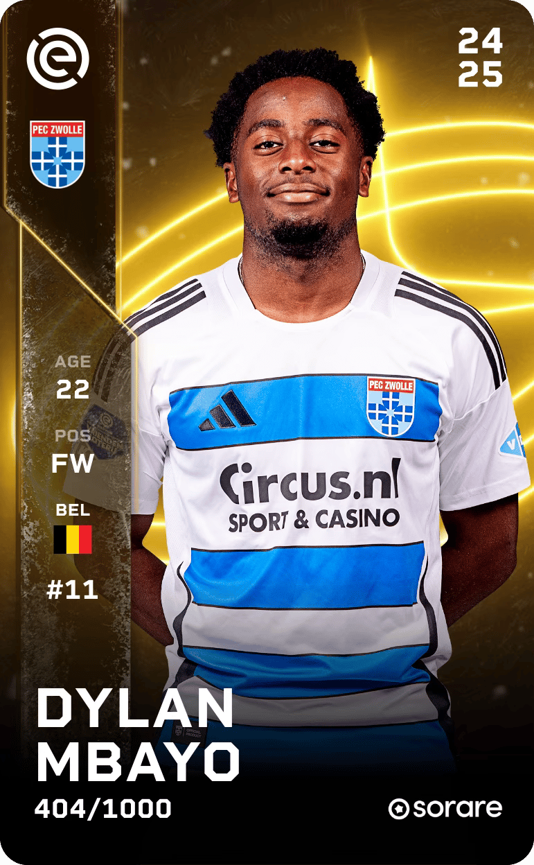 Dylan Mbayo 2024-25 • Limited 404/1000