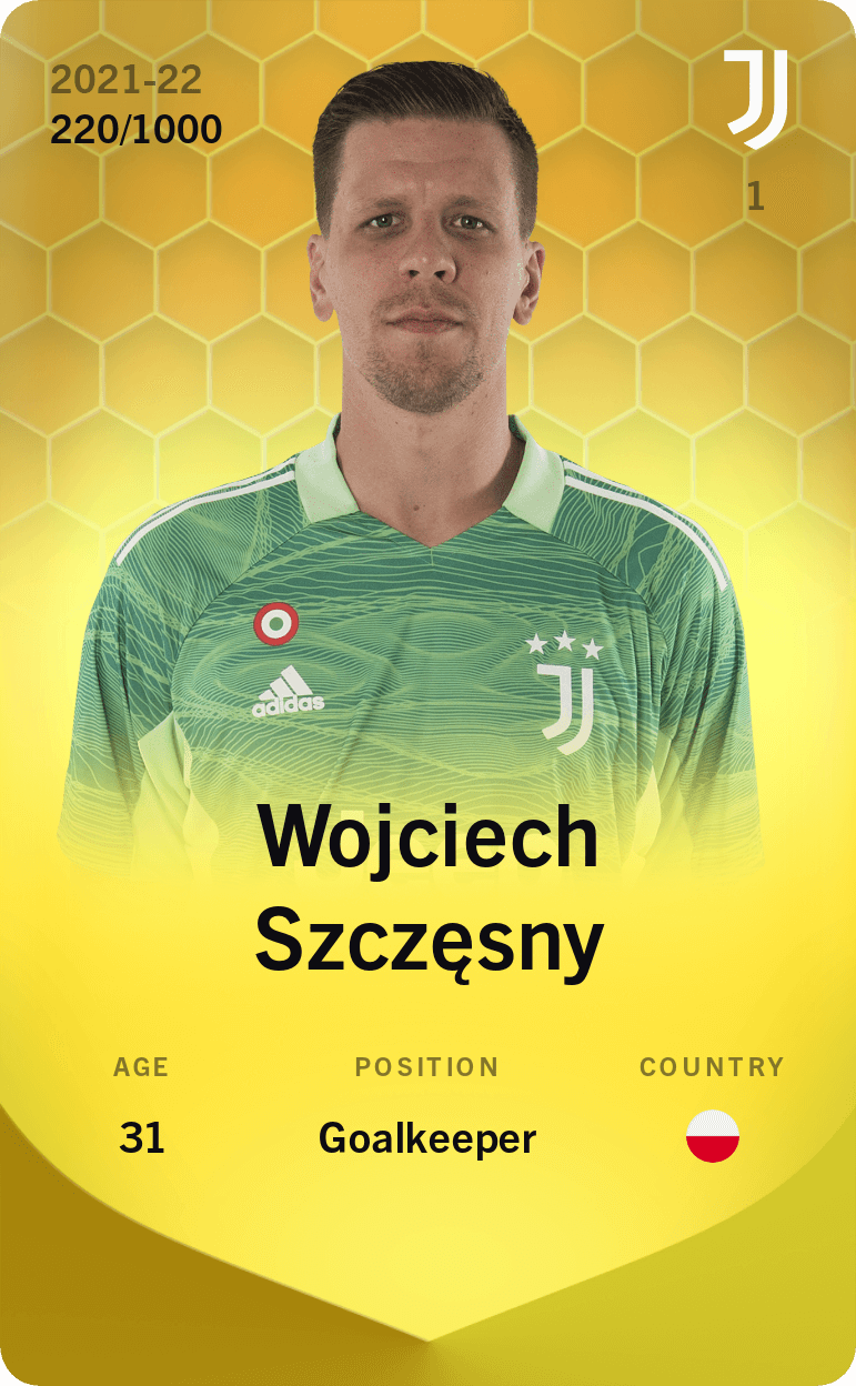 Wojciech Szczęsny 2021-22 • Limited 220/1000