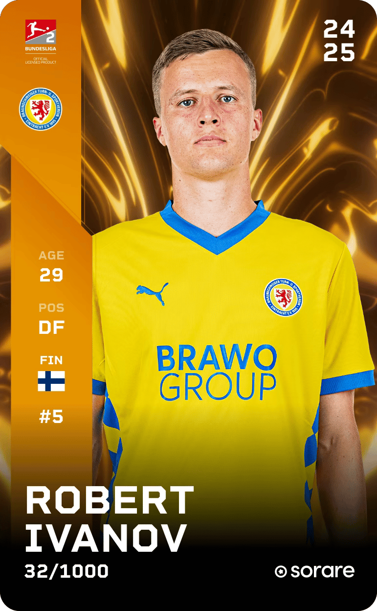 Robert Ivanov 2024-25 • Limited 32/1000