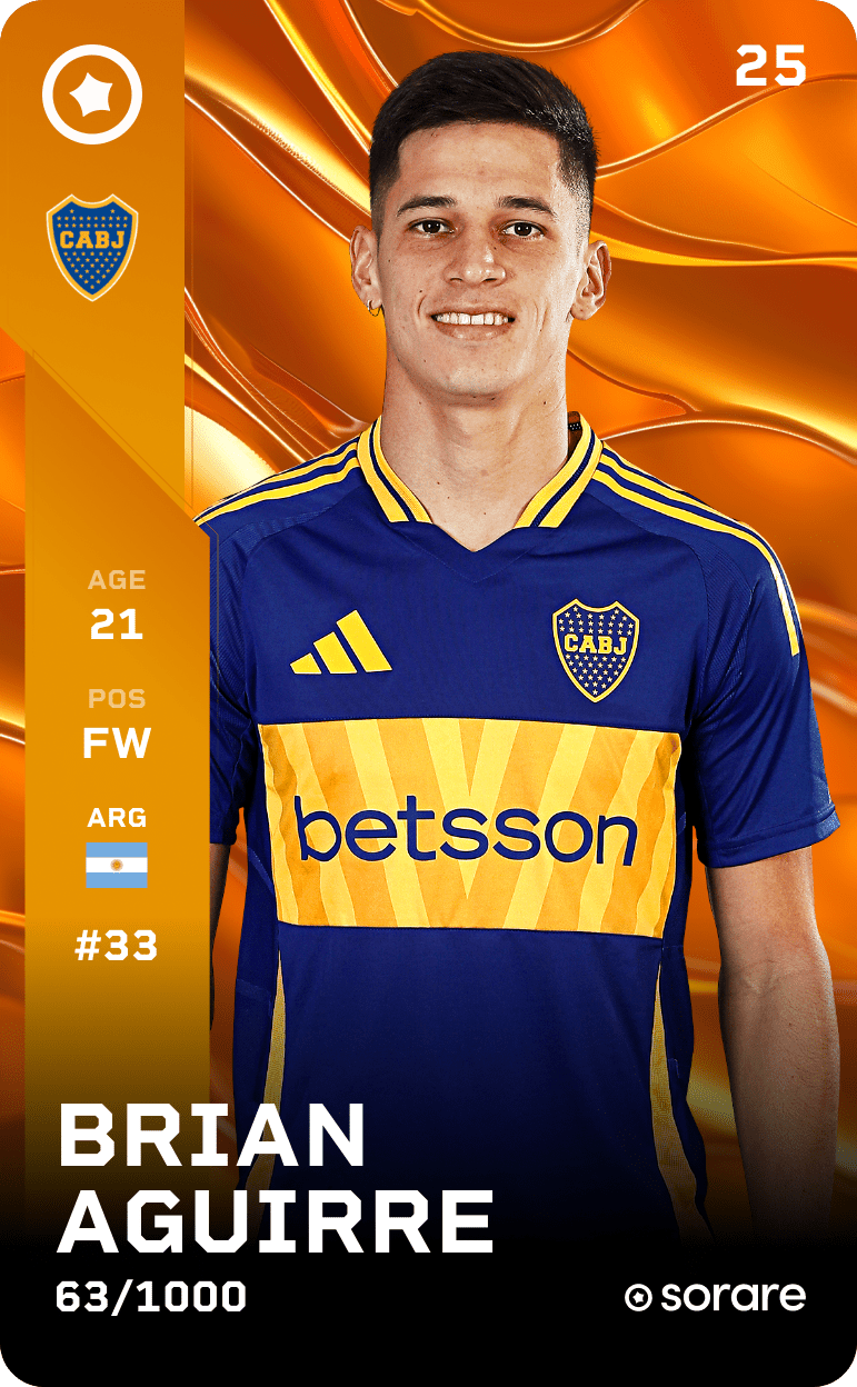 Brian Aguirre 2025-26 • Limited 63/1000
