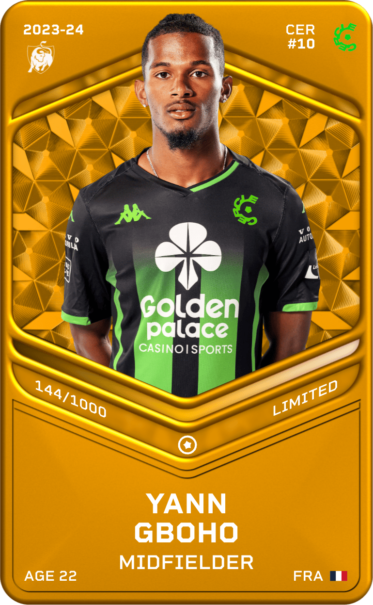 Yann Gboho 2023-24 • Limited 144/1000