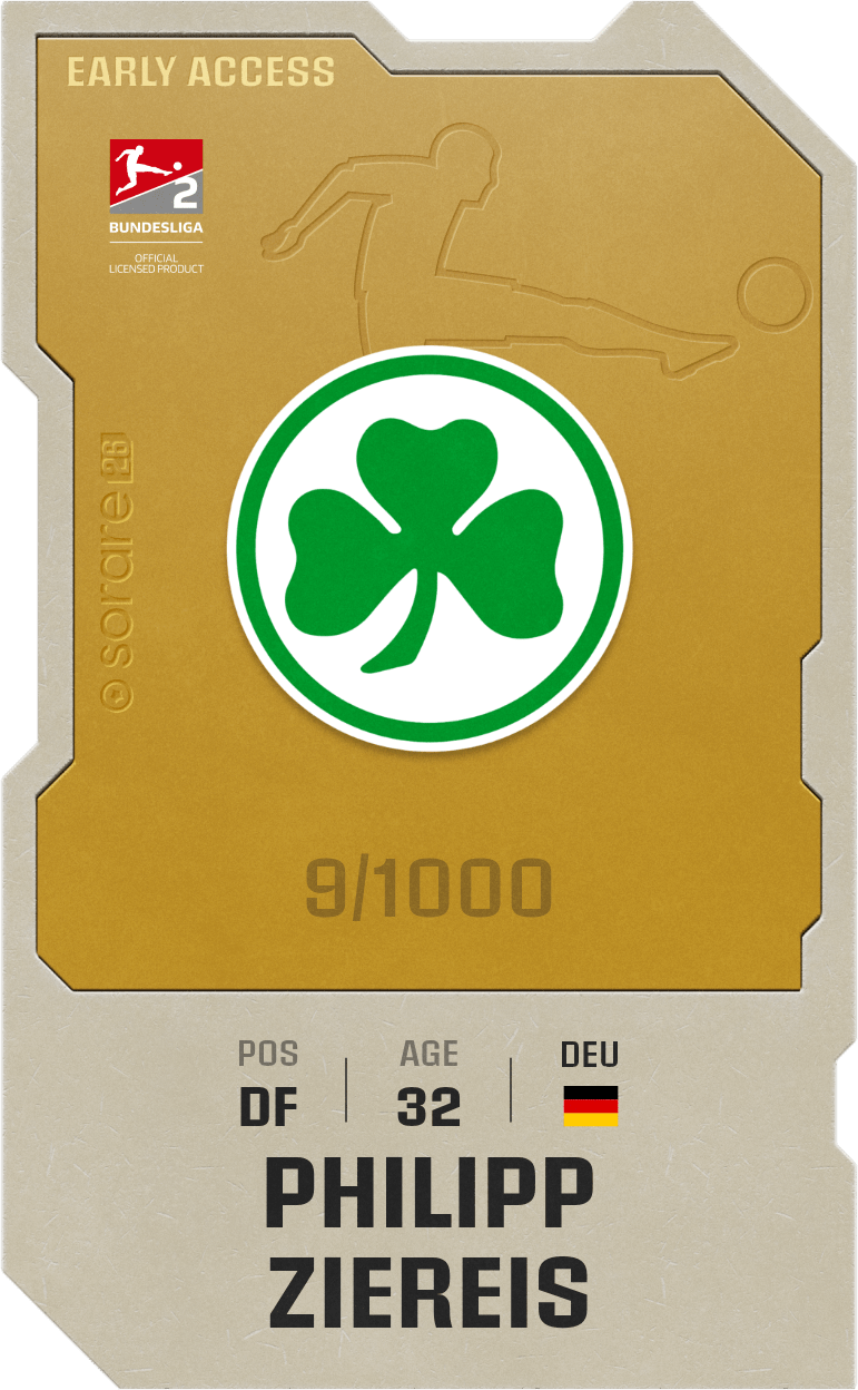 Philipp Ziereis 2025-26 • Limited 9/1000