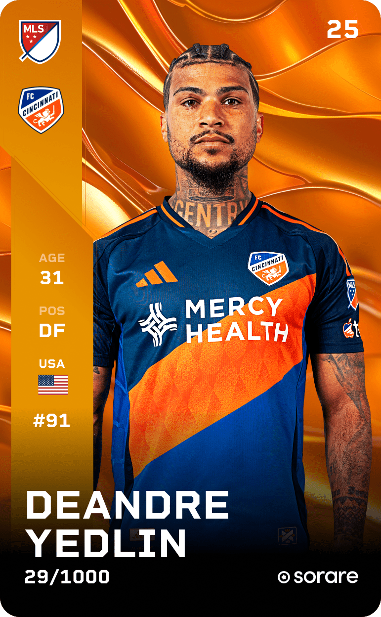 DeAndre Yedlin 2025-26 • Limited 29/1000